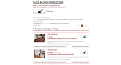 Desktop Screenshot of noviprostor.imovina.net