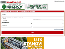 Tablet Screenshot of imonova.imovina.net