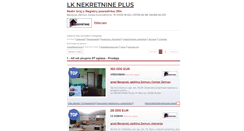 Desktop Screenshot of lknekretnine.imovina.net